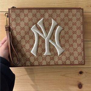 Gucci MLB Monogram Pouch